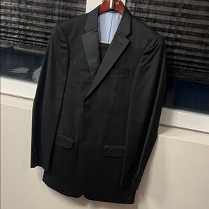 Tommy Hilfiger Elegant Black Tuxedo